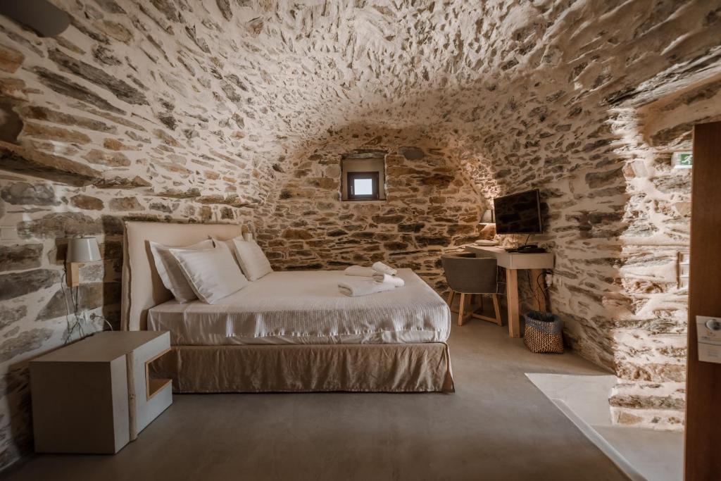 Postel nebo postele na pokoji v ubytování Alika Resort