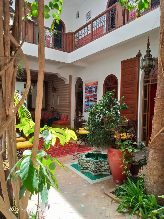 Zahrada ubytování Riad Sable Chaud