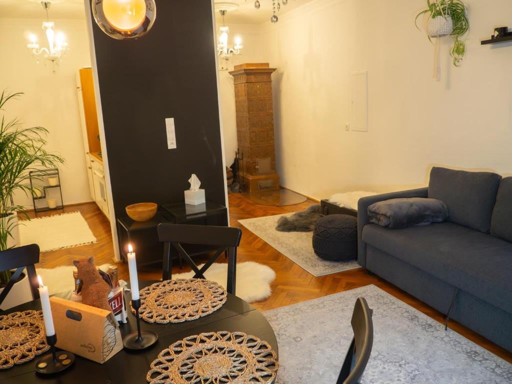 Posezení v ubytování RM Appartements