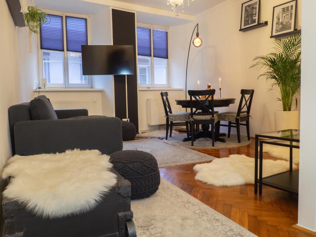 Posezení v ubytování RM Appartements