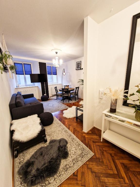 Posezení v ubytování RM Appartements
