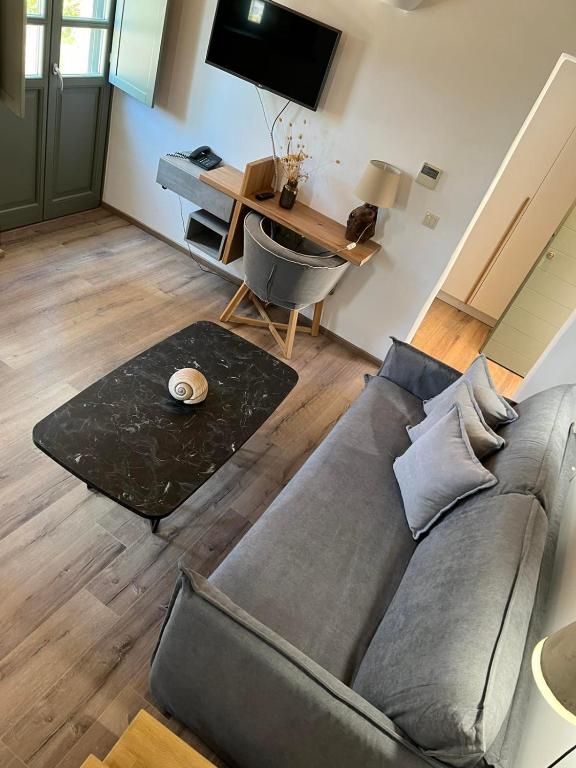 TV a/nebo společenská místnost v ubytování Alika Resort