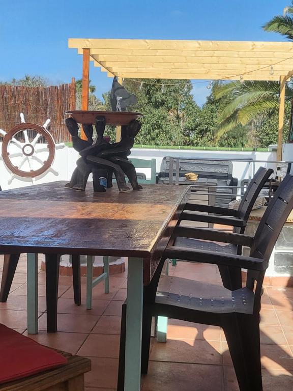 Balkón nebo terasa v ubytování Captain Morgan House