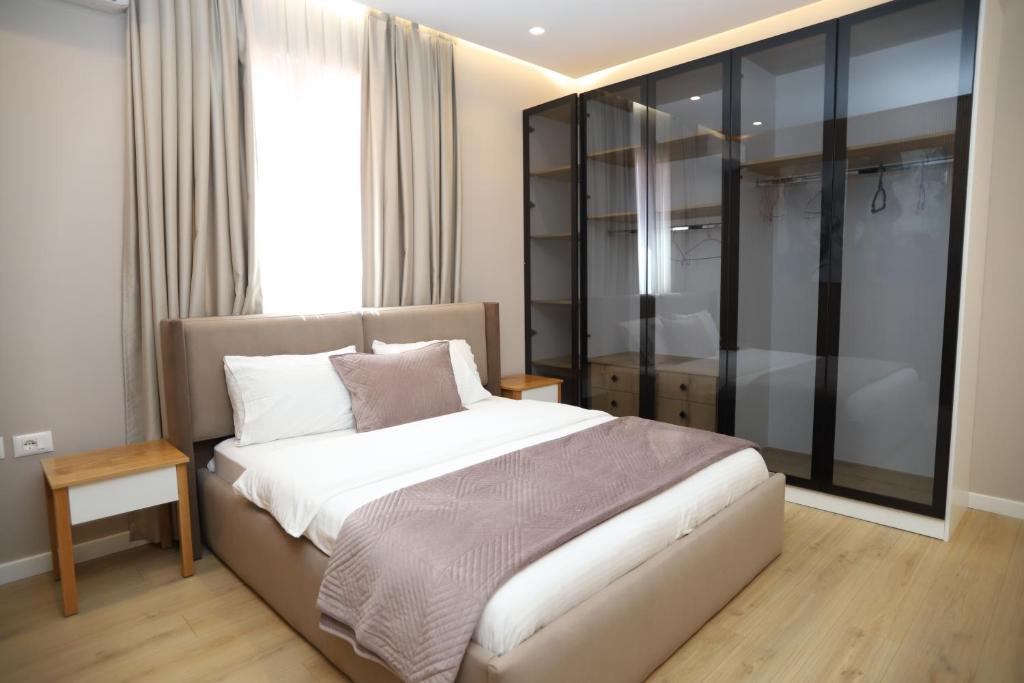 Postel nebo postele na pokoji v ubytování J&D Rooms Korce