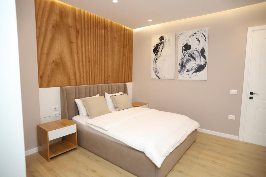 Postel nebo postele na pokoji v ubytování J&D Rooms Korce
