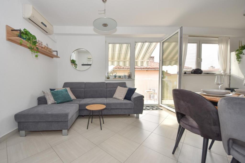 Posezení v ubytování Apartman Lora