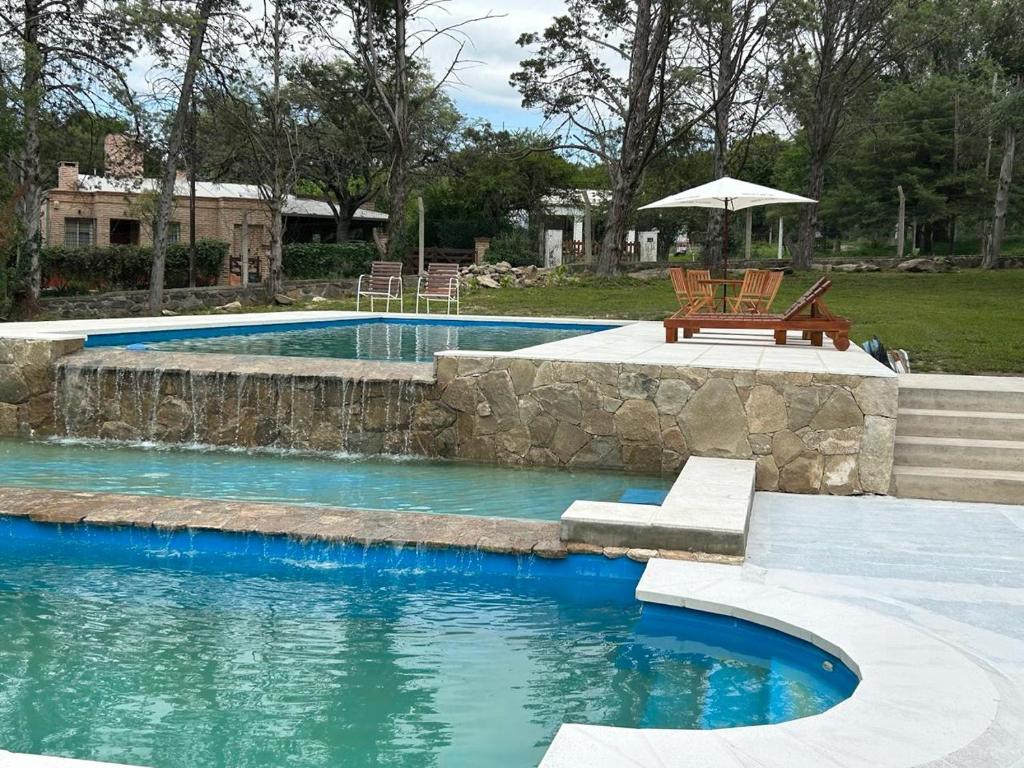 The swimming pool at or close to La Posta del Jesuita