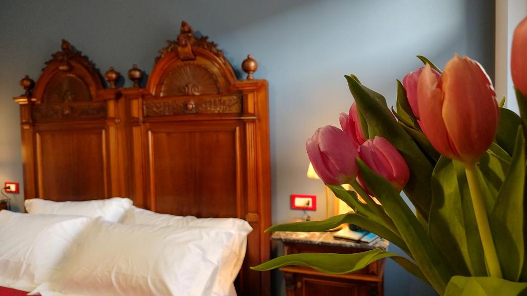 Postel nebo postele na pokoji v ubytování Zi Bitta - guest house