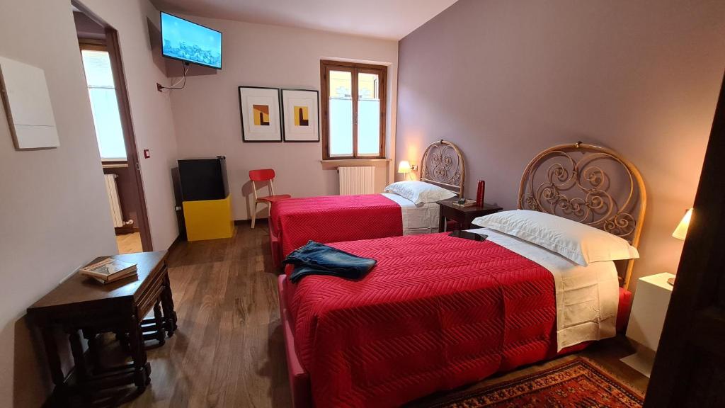 Postel nebo postele na pokoji v ubytování Zi Bitta - guest house