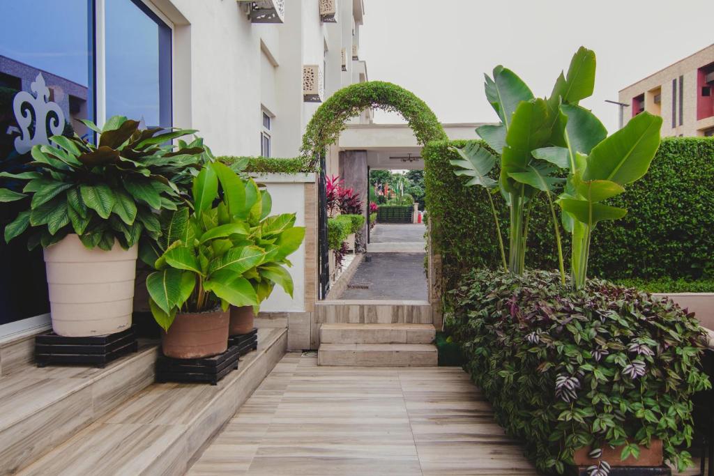 Zahrada ubytování BON Hotel Imperial