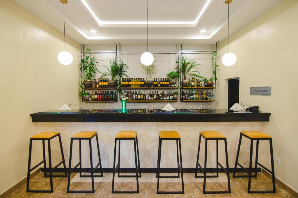 Lounge nebo bar v ubytování BON Hotel Imperial
