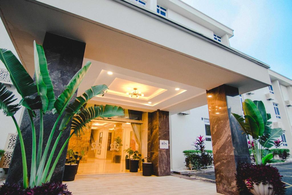 Budova, kde se hotel nachází