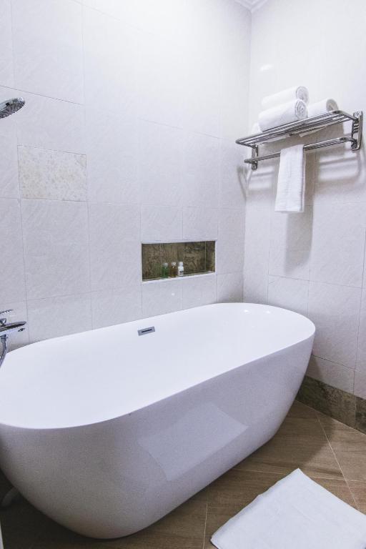 Koupelna v ubytování BON Hotel Imperial