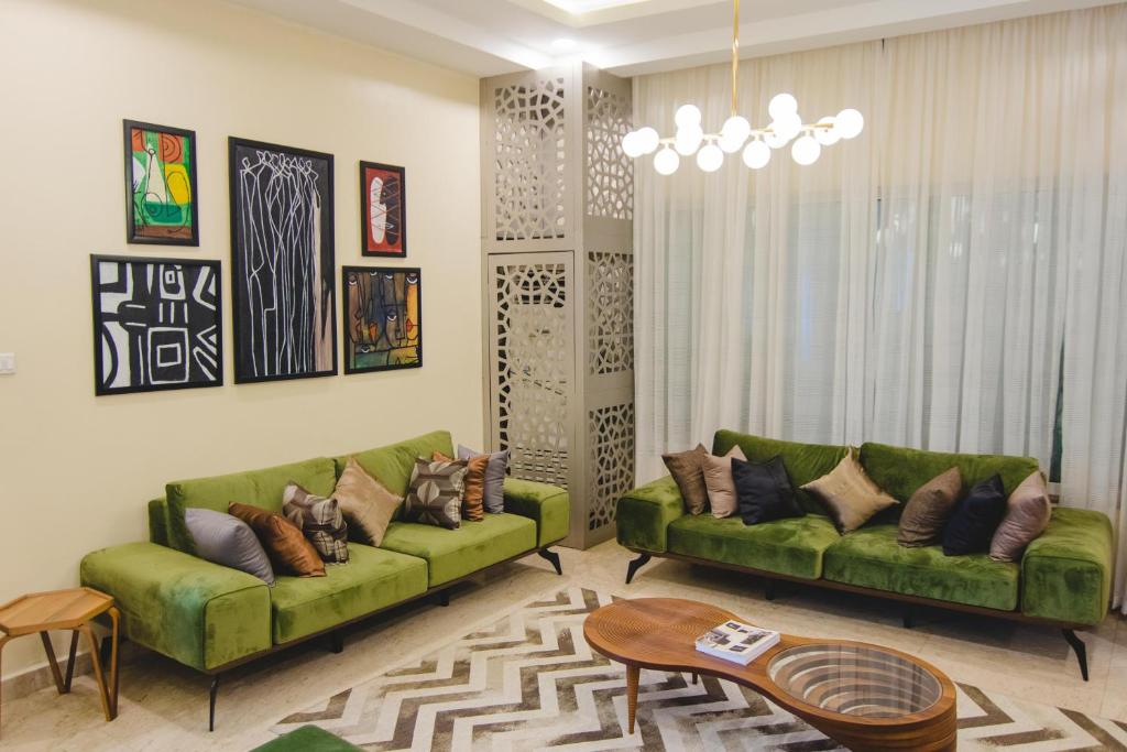Posezení v ubytování BON Hotel Imperial