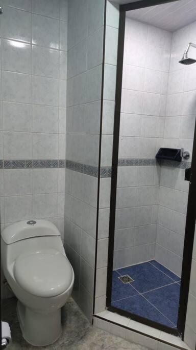 Koupelna v ubytování Acogedor apartamento Barrio Gamma 2