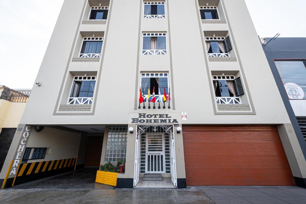 Budova, kde se hotel nachází