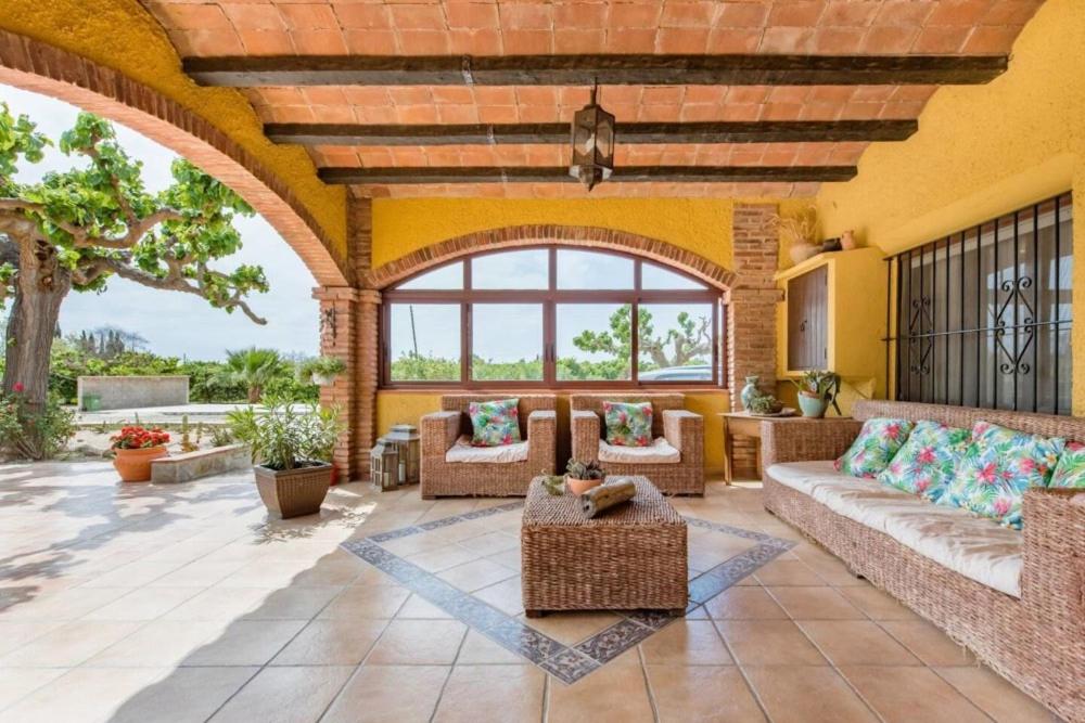 Posezení v ubytování Masia Castellvi B&B