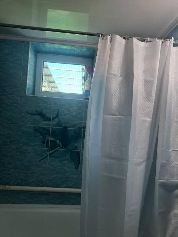 Koupelna v ubytování GuestHouse "ERKIN"