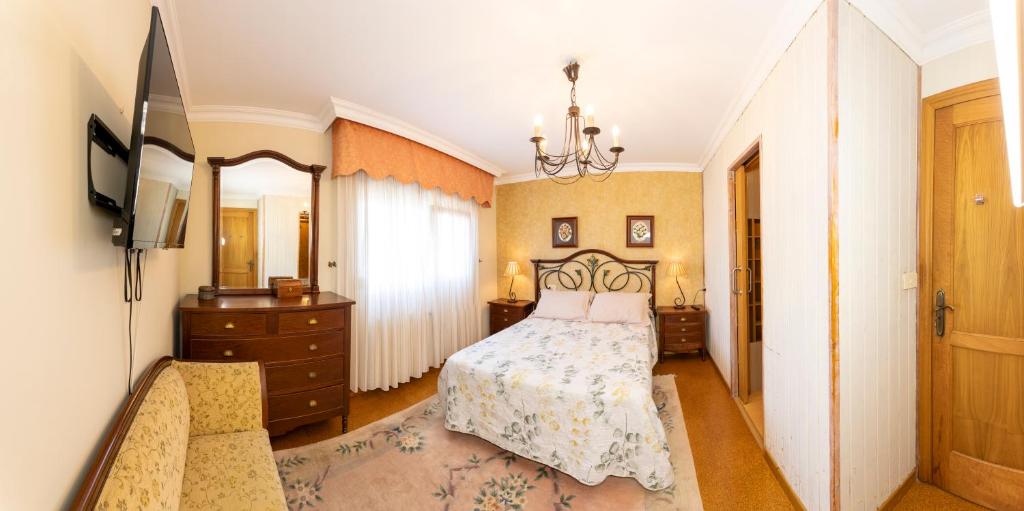 Telewizja i/lub zestaw kina domowego w obiekcie Casa Vila do mar