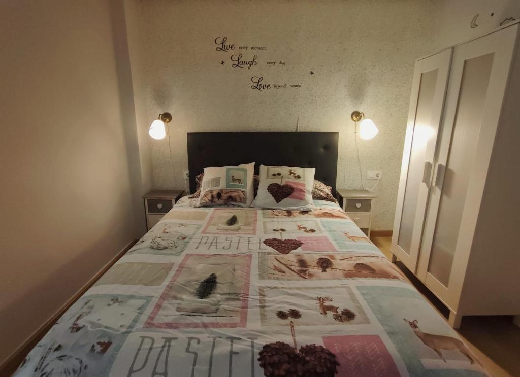 Postel nebo postele na pokoji v ubytování Serendipia Apartamentos 1