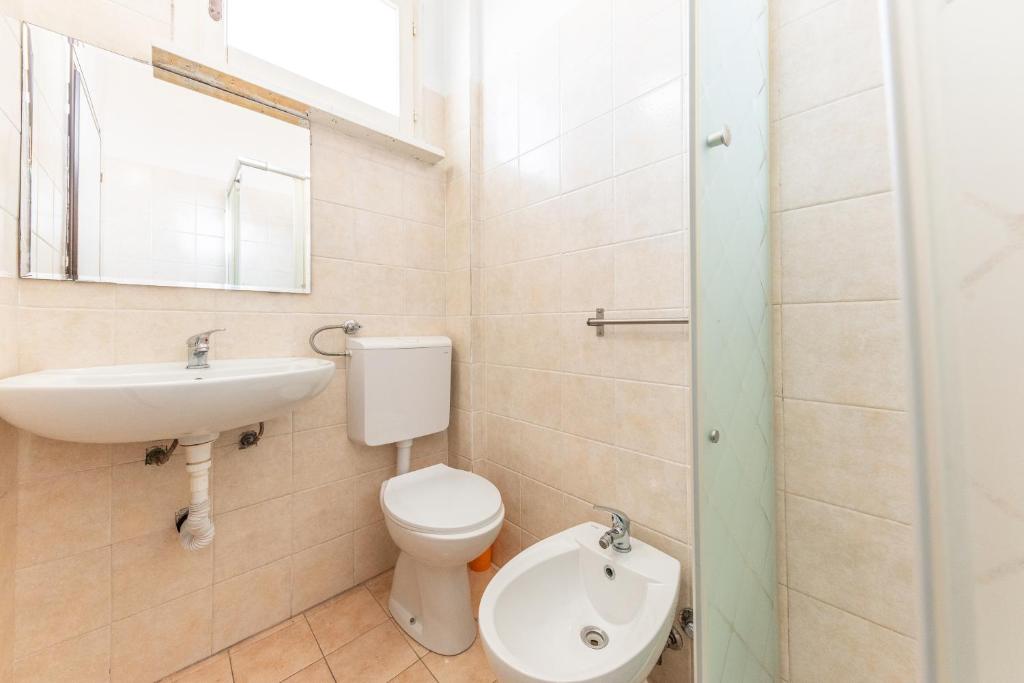 Koupelna v ubytování Hotel Sabbia d'Oro