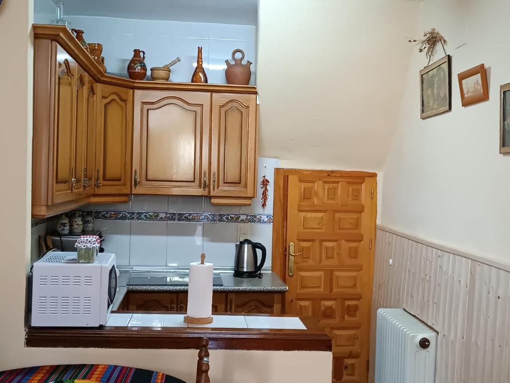Η κουζίνα ή μικρή κουζίνα στο Casa Margarita