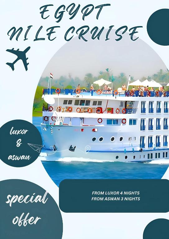 NILE CRUISE NB Every Saturday from Luxor 4 nights, and every Wednesday from Luxor 3 nights