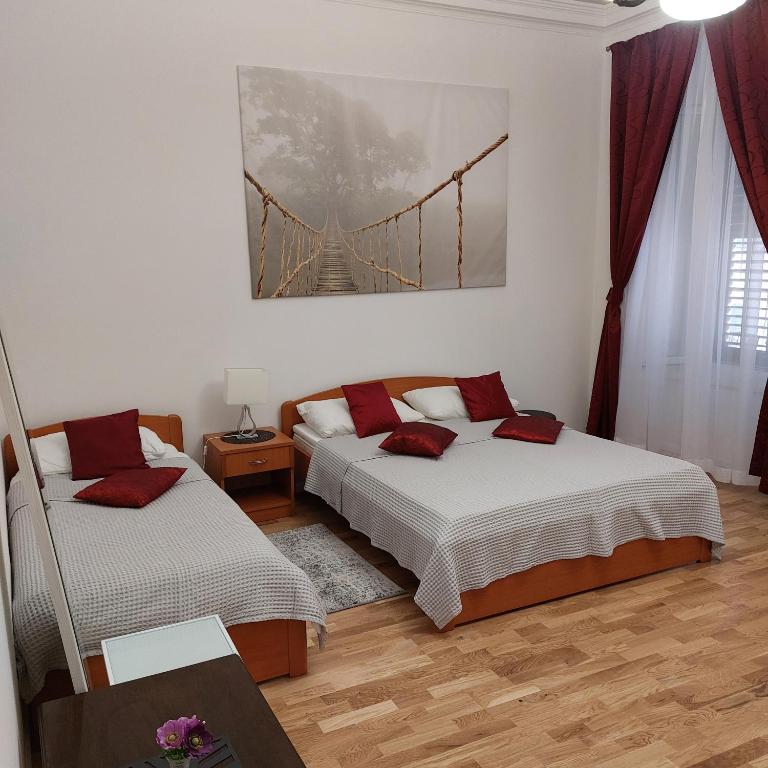 Posteľ alebo postele v izbe v ubytovaní Dreams Stradun Apartments