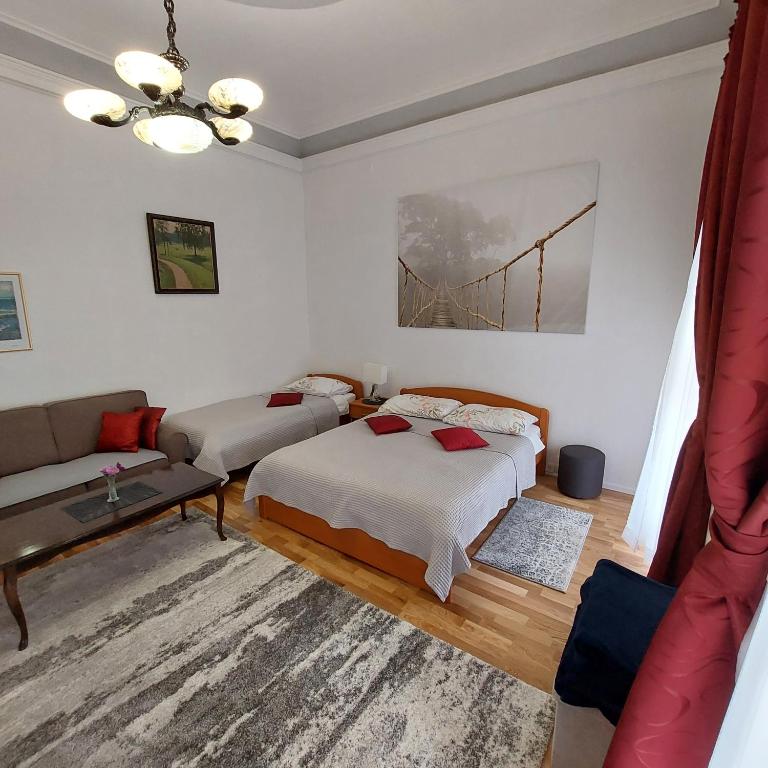 Posteľ alebo postele v izbe v ubytovaní Dreams Stradun Apartments