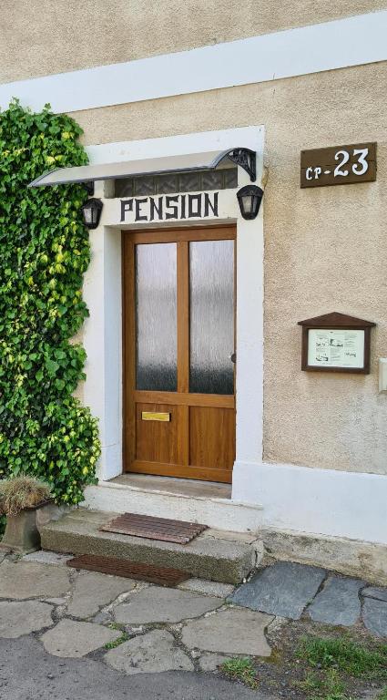 Exteriér nebo vchod ubytování Pension Nahořečice
