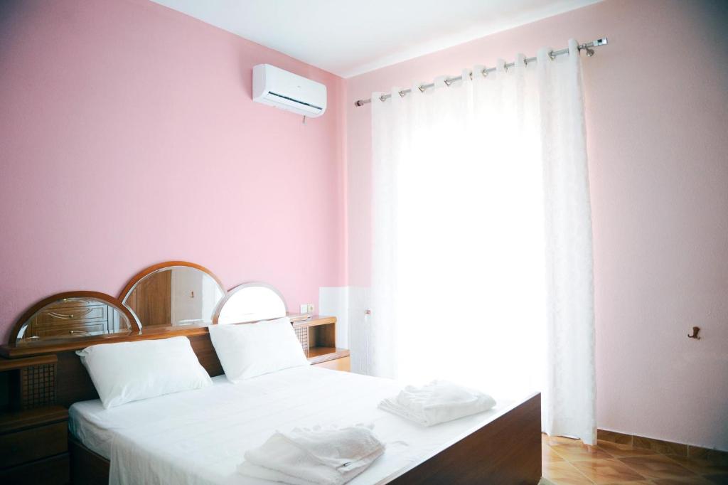Postel nebo postele na pokoji v ubytování Villa Skendo