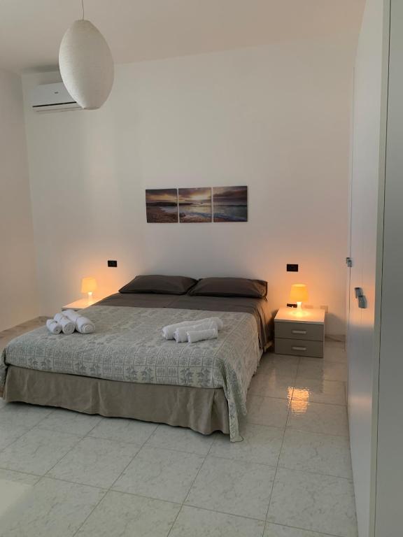 Postel nebo postele na pokoji v ubytování RELAX HOUSE