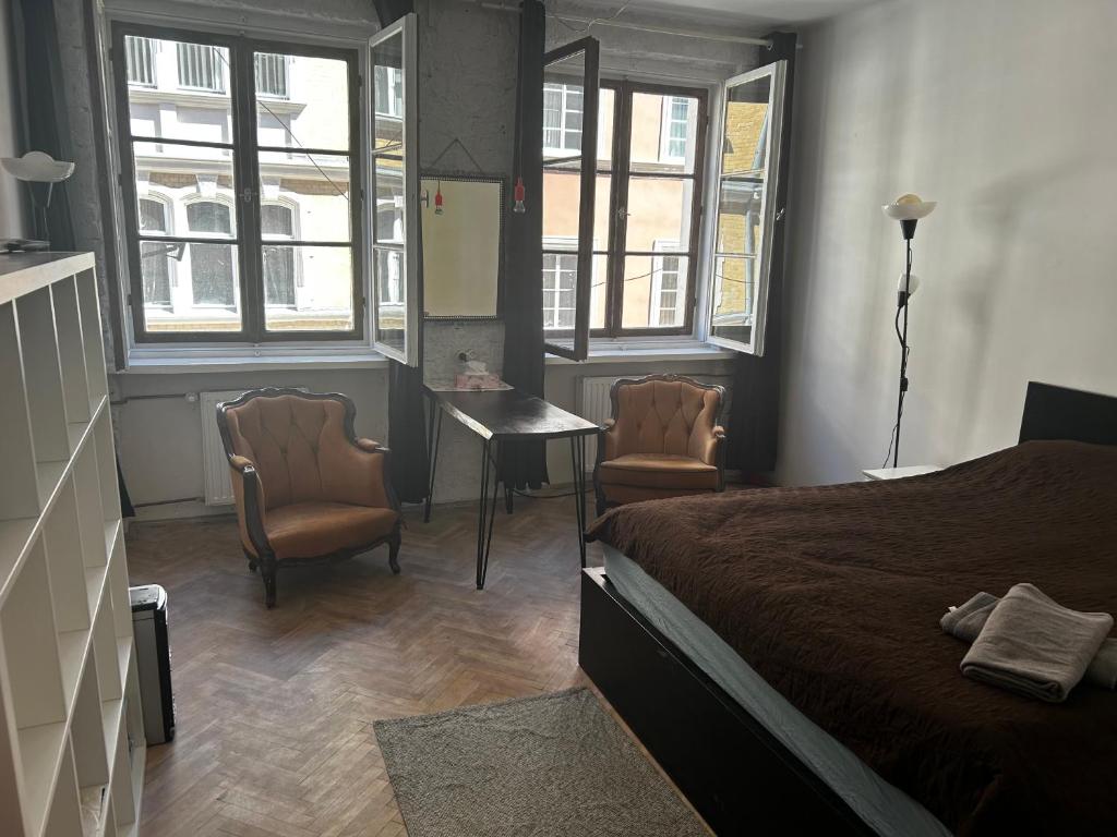 Posedenie v ubytovaní Private Apartament Wroniecka 6 - parking