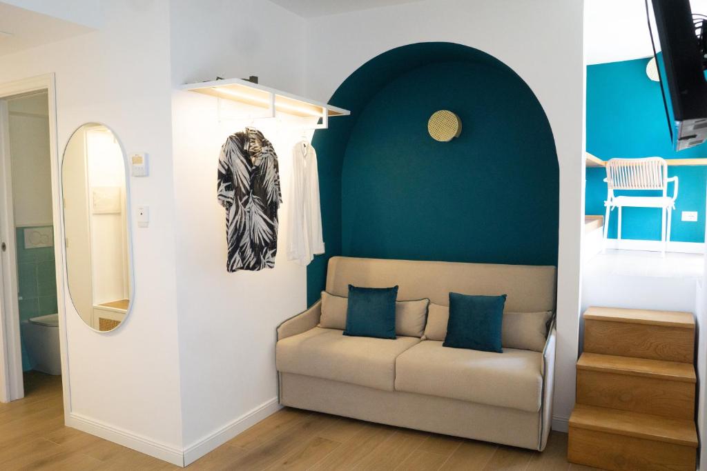Posezení v ubytování Alya Rooms