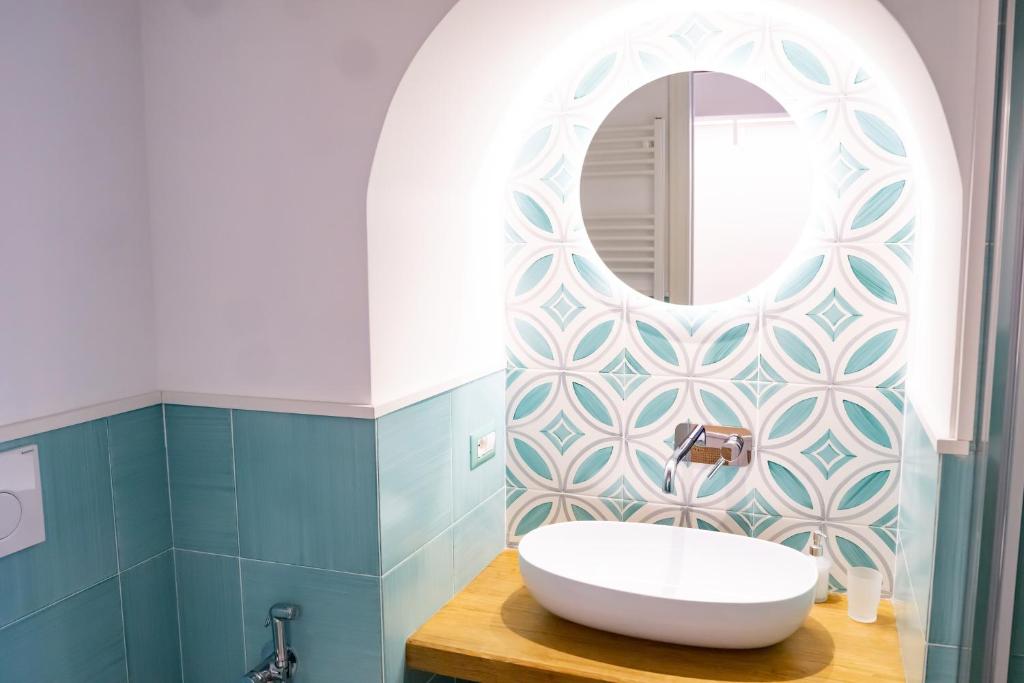 Koupelna v ubytování Alya Rooms