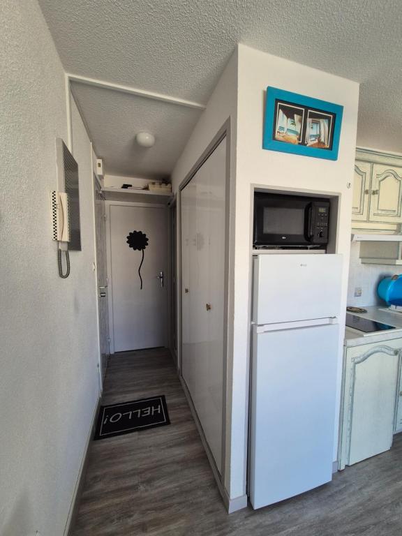 Kuchyňa alebo kuchynka v ubytovaní Appartement T2 Centre Port Cap d'Agde