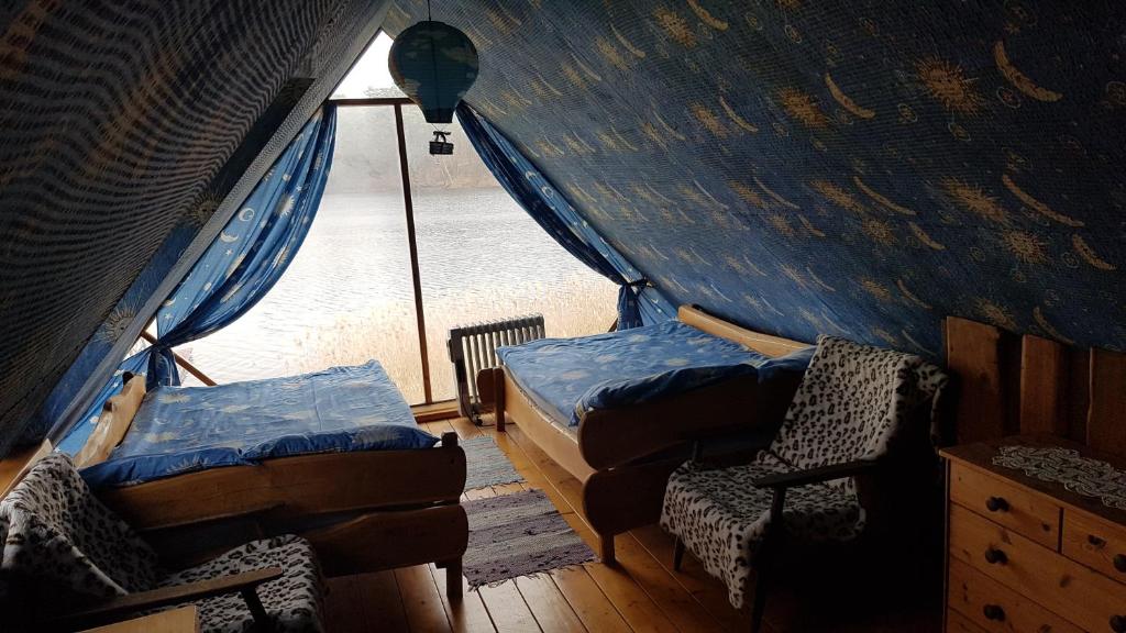 Oreivių užuovėja - Tweepersoonskamer Met Uitzicht Op Het Meer