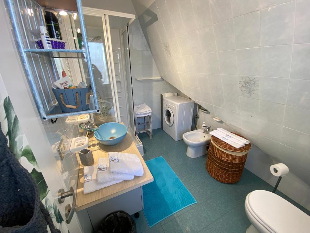 Kúpeľňa v ubytovaní La Casa di Pamy