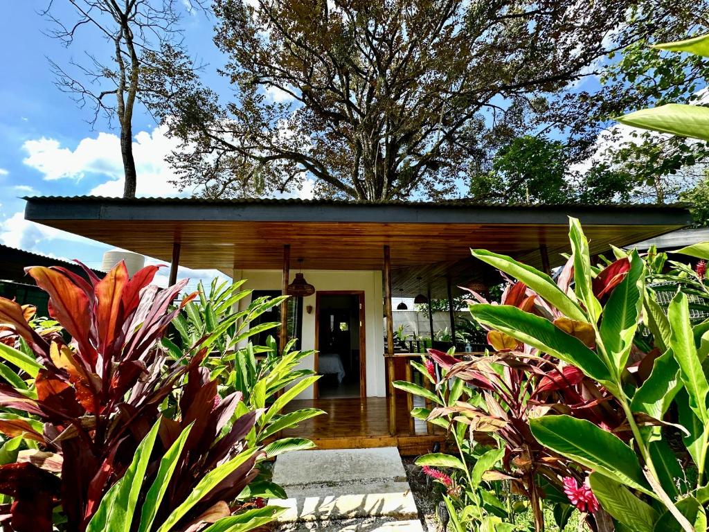 Zahrada ubytování Almendros Eco-Villas