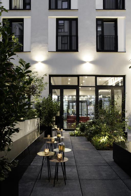 O edifício em que o hotel se localiza