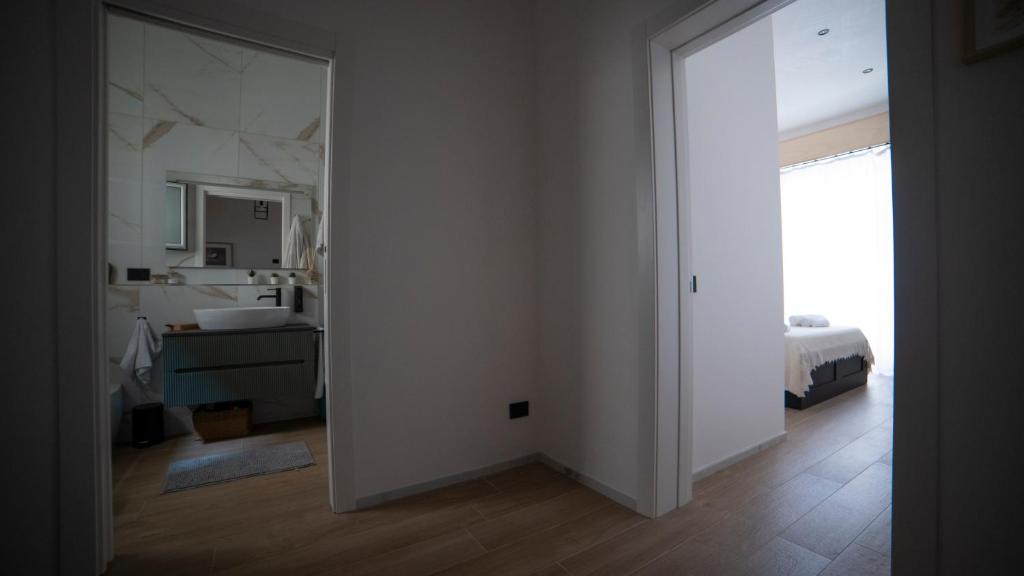 Postel nebo postele na pokoji v ubytování Casa Ri Mimmina