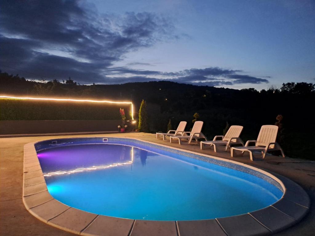 Mountain villa, pool, nature 