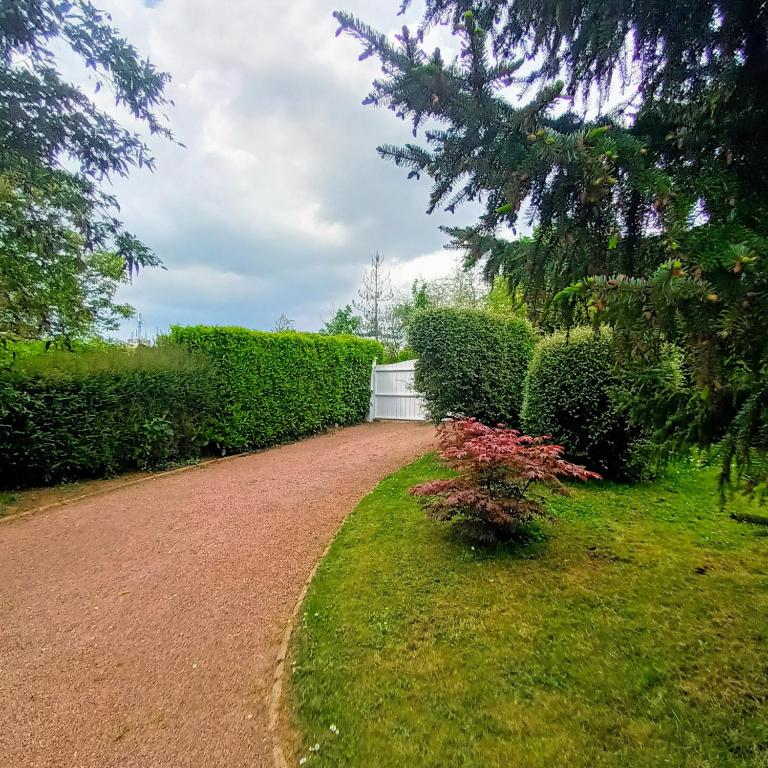 Zahrada ubytování Mont Joly Gîte