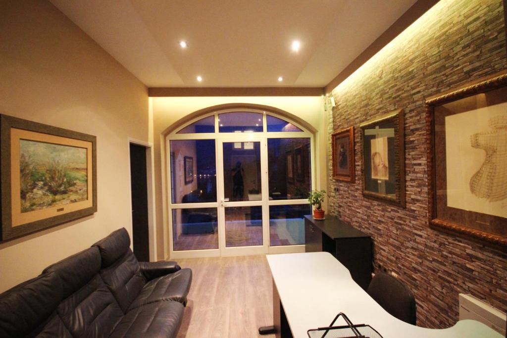 Posezení v ubytování Art GuestHouse