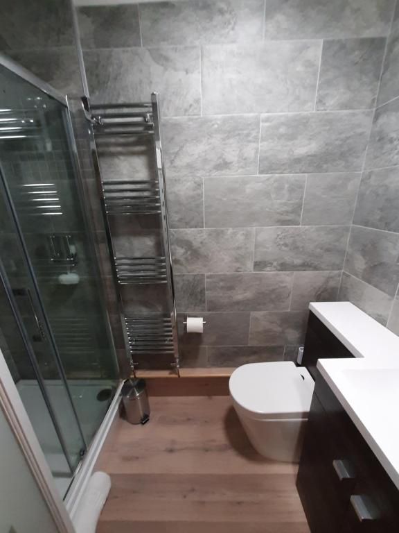Koupelna v ubytování Highlander House Boutique Hotel