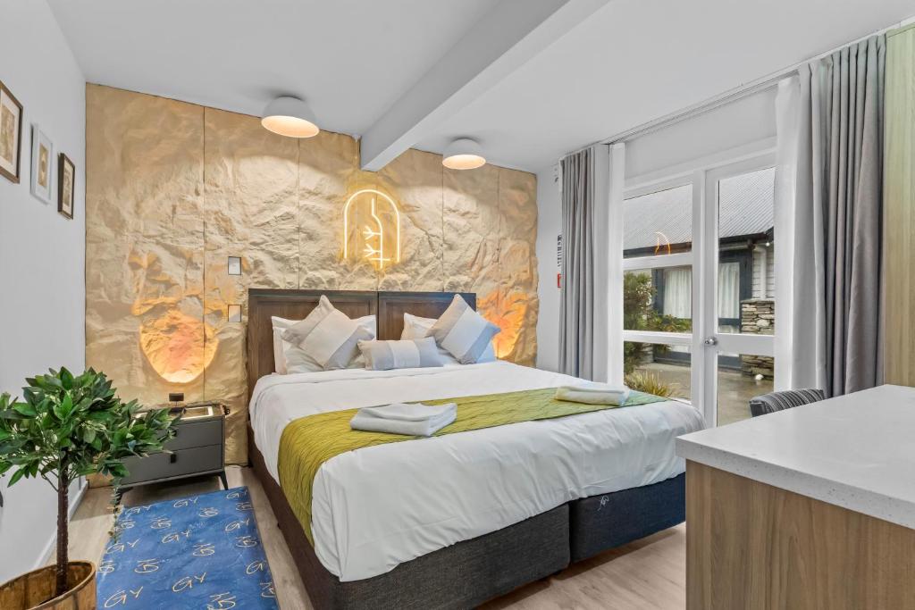 Postel nebo postele na pokoji v ubytování GY BOUTIQUE HOTEL