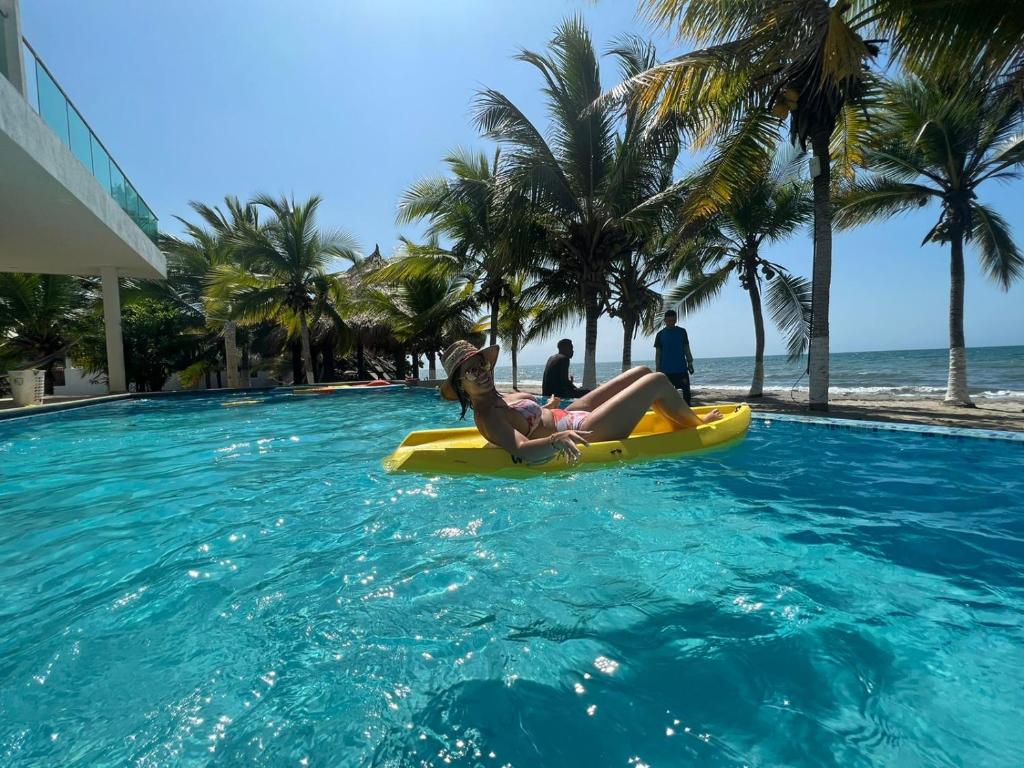 Bazén v ubytovaní Tolu ,Turismocolombia-fit alebo v jeho blízkosti