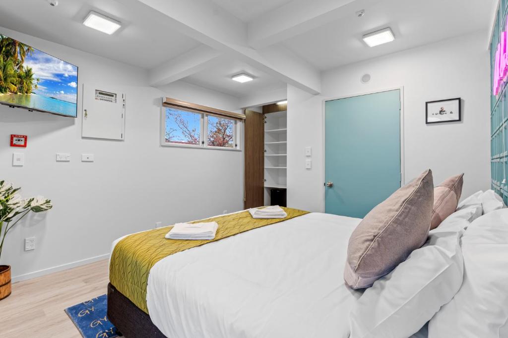 Postel nebo postele na pokoji v ubytování GY BOUTIQUE HOTEL