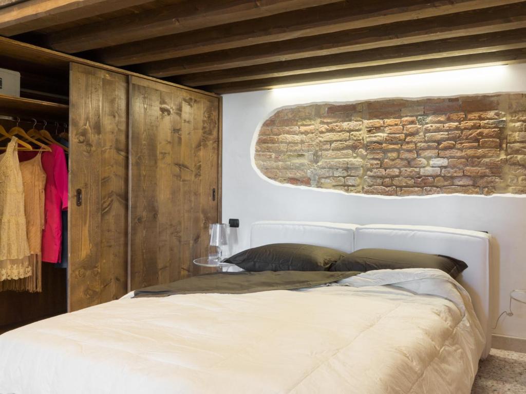 Postel nebo postele na pokoji v ubytování Residence Le Bugne