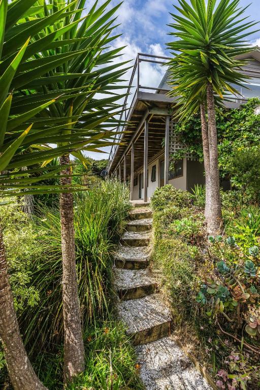 Zahrada ubytování Sunset Sanctuary- Stay Waiheke